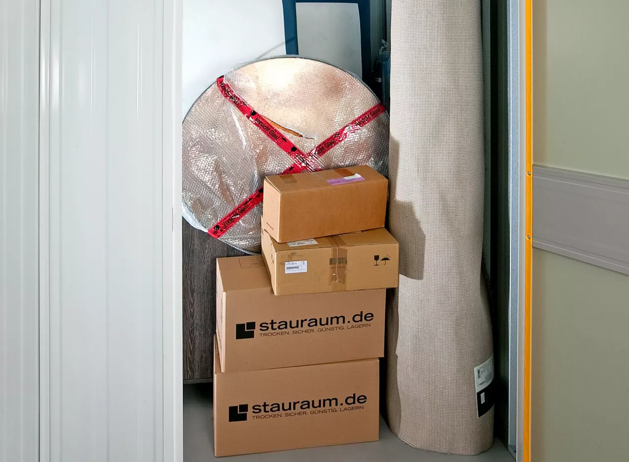 Lagerbox mit Lagergut